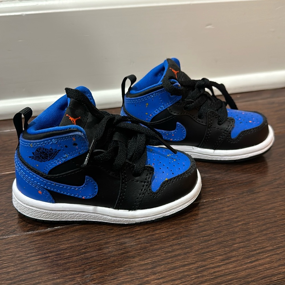 Jordan Nike Air Jordan 1 Mid BT Royal Splatter